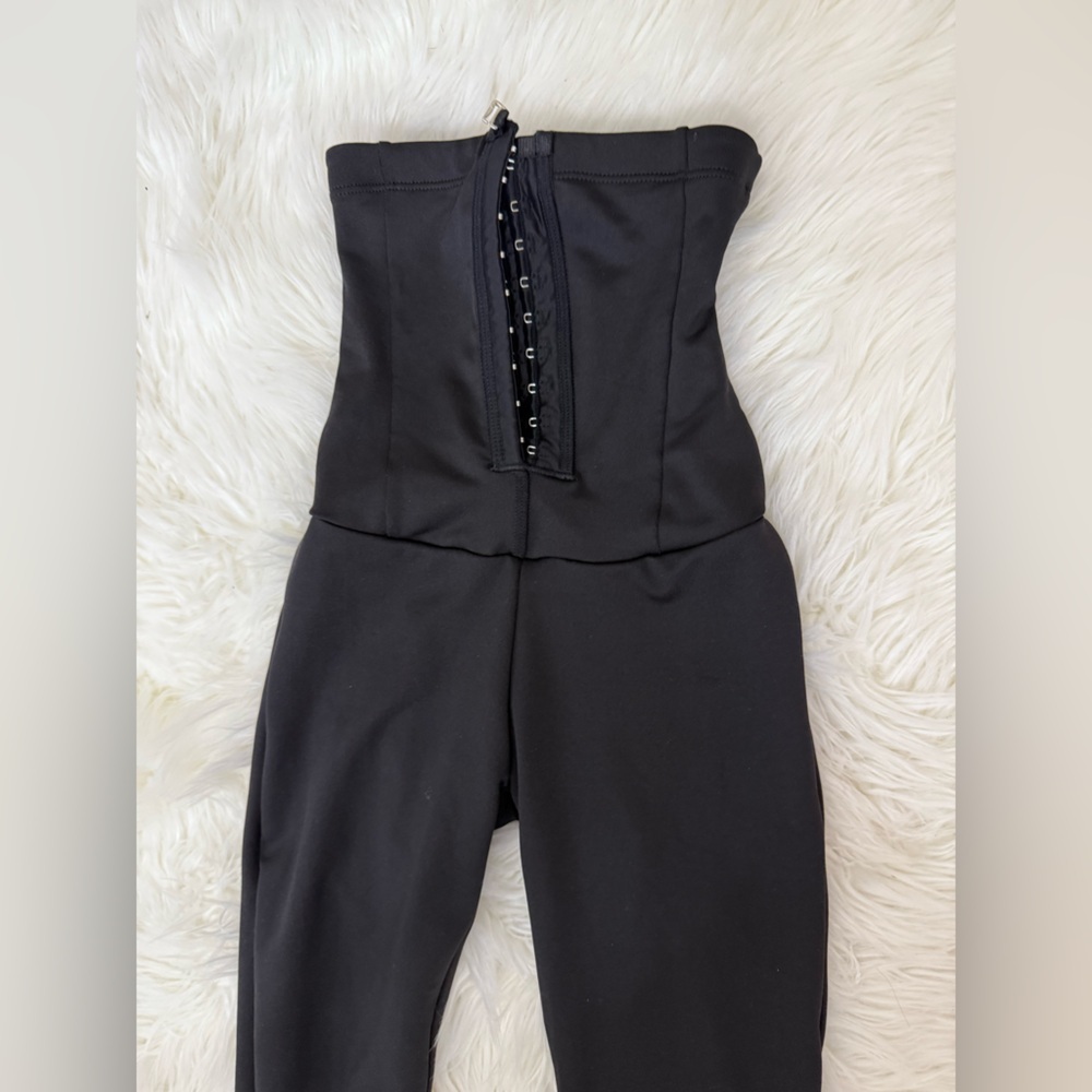 Black High-Waisted Shapewear Shorts